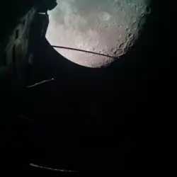 Vue de la Lune lors de son survol en août 2024.