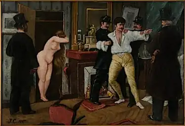 Le Flagrant délit (1876), Tarnów.