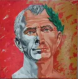 Jules César portrait incarné par Patrick Barrett