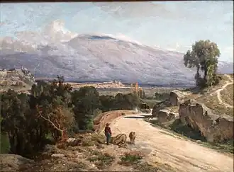 Le Mont Ventoux, Carpentras, musée Comtadin-Duplessis.