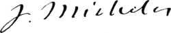 signature de Jules Michelet