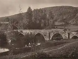 Pont des Ouillères à Mervent, Vendée.