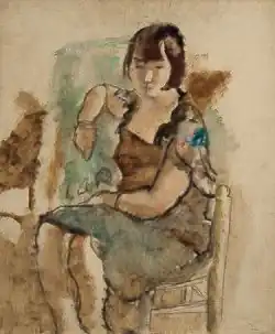 Lucy sur une chaise (1928).