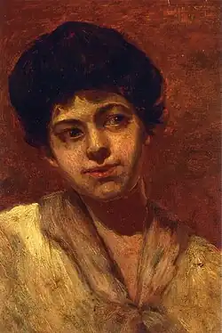 Portrait of Gertrude, vers 1902