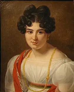 Portrait de Madame Daubenton (1825), localisation inconnue.