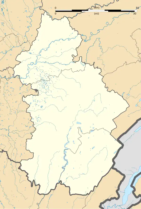 Voir sur la carte administrative du Jura