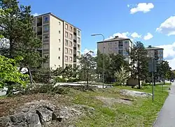 Söderarmsvägen.