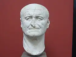 Vespasien (r. 69-79). Fragment. Ny Carlsberg Glyptotek