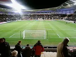 Le stade avant un match contre Burnley le 4 mars 2008