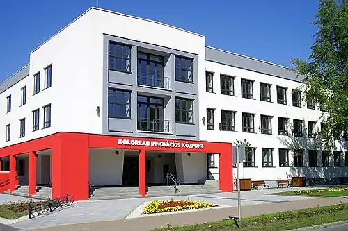 Centre d'innovation KOLORLAB à Kazincbarcik.