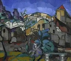 Paysage de Capri (1922-1923).