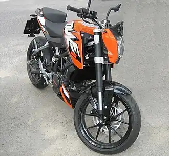 Image illustrative de l’article KTM 125 Duke