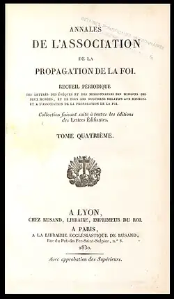 Image illustrative de l’article Annales de la propagation de la foi