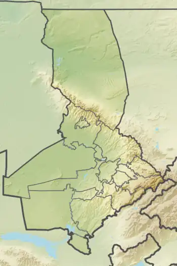 (Voir situation sur carte : oblys du Turkestan)