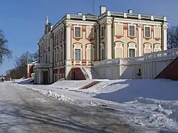 Le château en hiver.