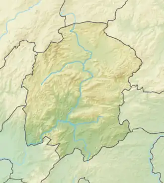 Voir sur la carte topographique de la province de Kahramanmaraş