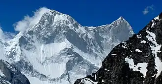 Les sommets du Kalanka et du Changabang.