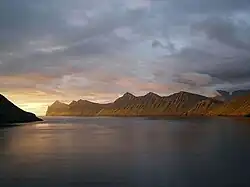Côte ouest de Kalsoy.