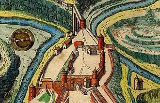 Carte de Nicolas de Fer en 1691