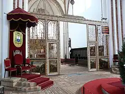 Trône de l'Archevêque.