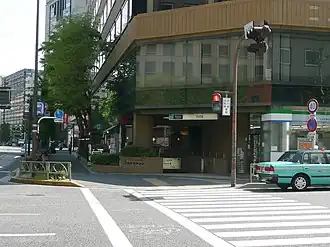 Entrée de la station Kamiyachō