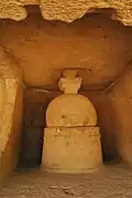 Stupa dans la grotte 2.