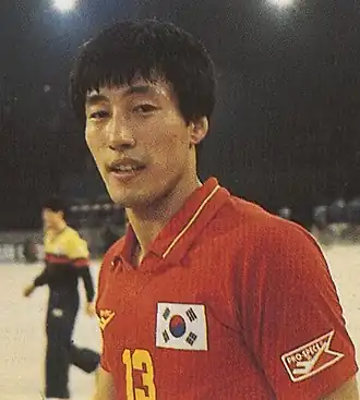 Kang Jae-won en 1988