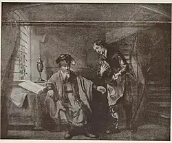 Karel van der Pluym, Parabole du serviteur impitoyable, v.&nbsp;1650, collection privée.