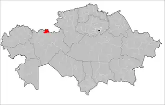 Localisation de District de Kargaly