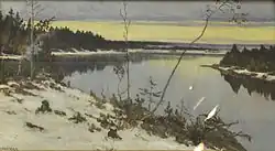 Karinskaïa, le gel (1909 ?)