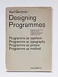 Designing Programmes, édition anglaise, 1964