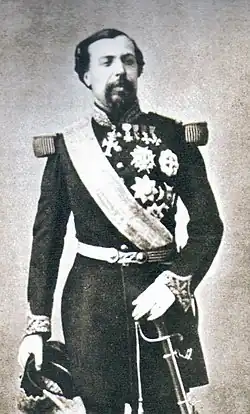 Charles Honoré Grimaldi dit « Charles III de Monaco » (1818-1889), prince de Monaco.