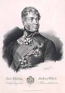 Portrait d'un maréchal bavarois.