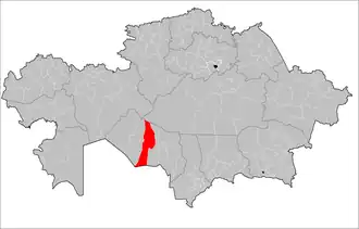 Localisation de District de Karmakchy