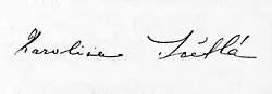 signature de Karolina Světlá