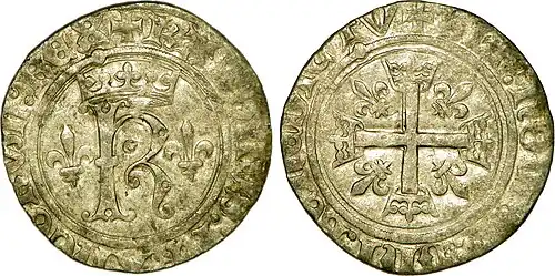 Karolus ou dizain sous Charles VIII.