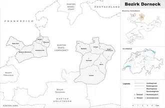 Localisation de District de Dorneck