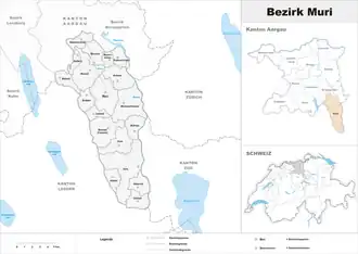 Localisation de District de Muri