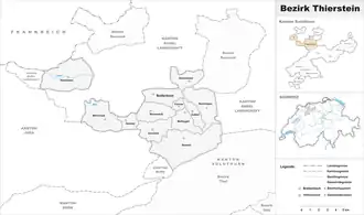 Localisation de District de Thierstein