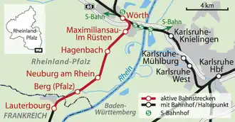 Voir la carte de la ligne.