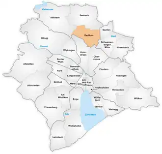 Localisation de Oerlikon