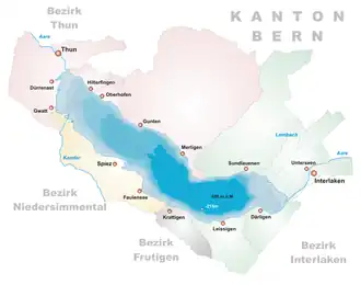 Image illustrative de l’article Lac de Thoune