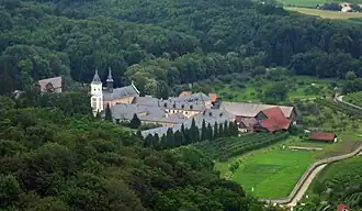 La chartreuse de Pleterje (XVe&nbsp;siècle, Slovénie).