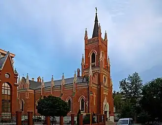 Façade latérale.