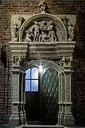 Porte de la sacristie.