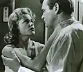 Avec Gregg Palmer, dans The Rebel Set (1959)