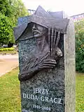 sculpture représentant Jerzy Duda-Gracz
