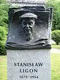 sculpture représentant Stanisław Ligoń