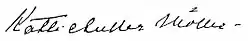 signature de Katti Anker Møller