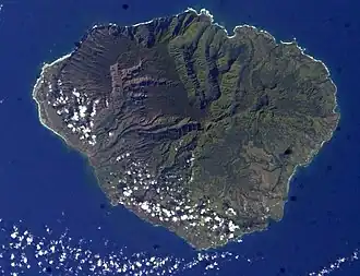 Image satellite de Kauai.